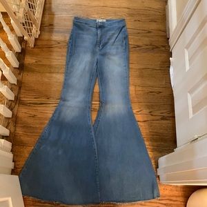 Free people size 27 flare jeans